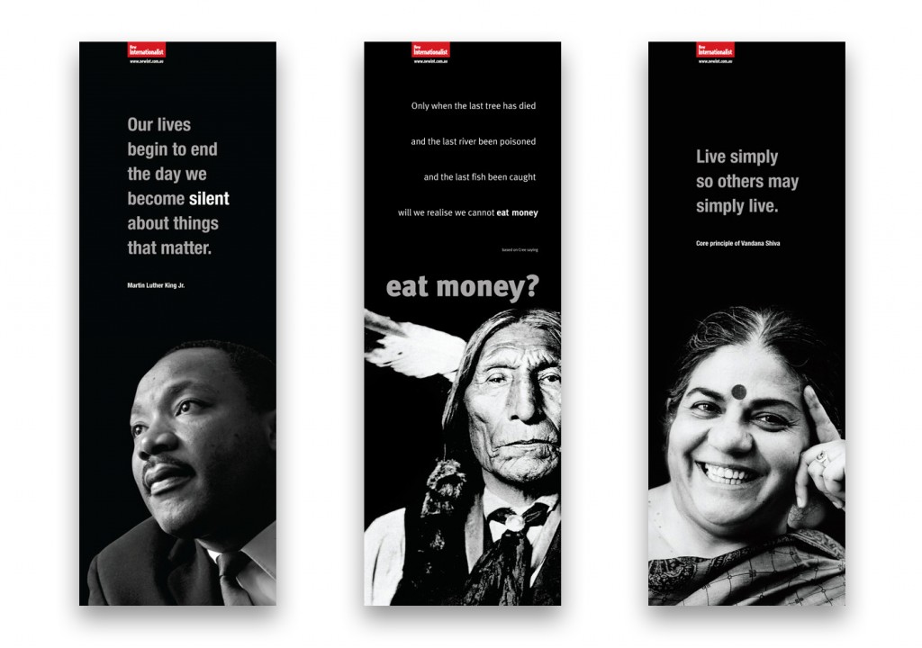 New Internationalist posters