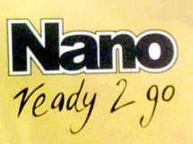 Nano's is ready to go